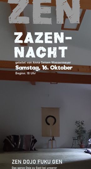 Zazen-Nacht November 2021 - 1