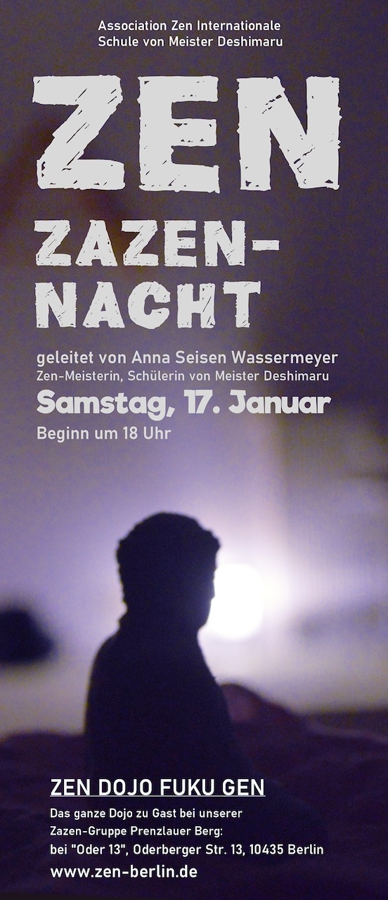 Zazen-Nacht 17. Januar 2026